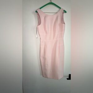 Elegant Pink Sleeveless Dress | White House Black Market | EUC